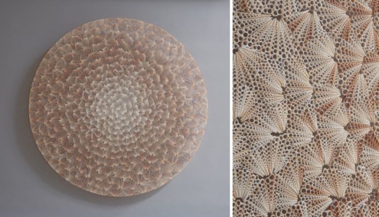 Jewelry: British artist creates stunning sculptures from thousands of seashells