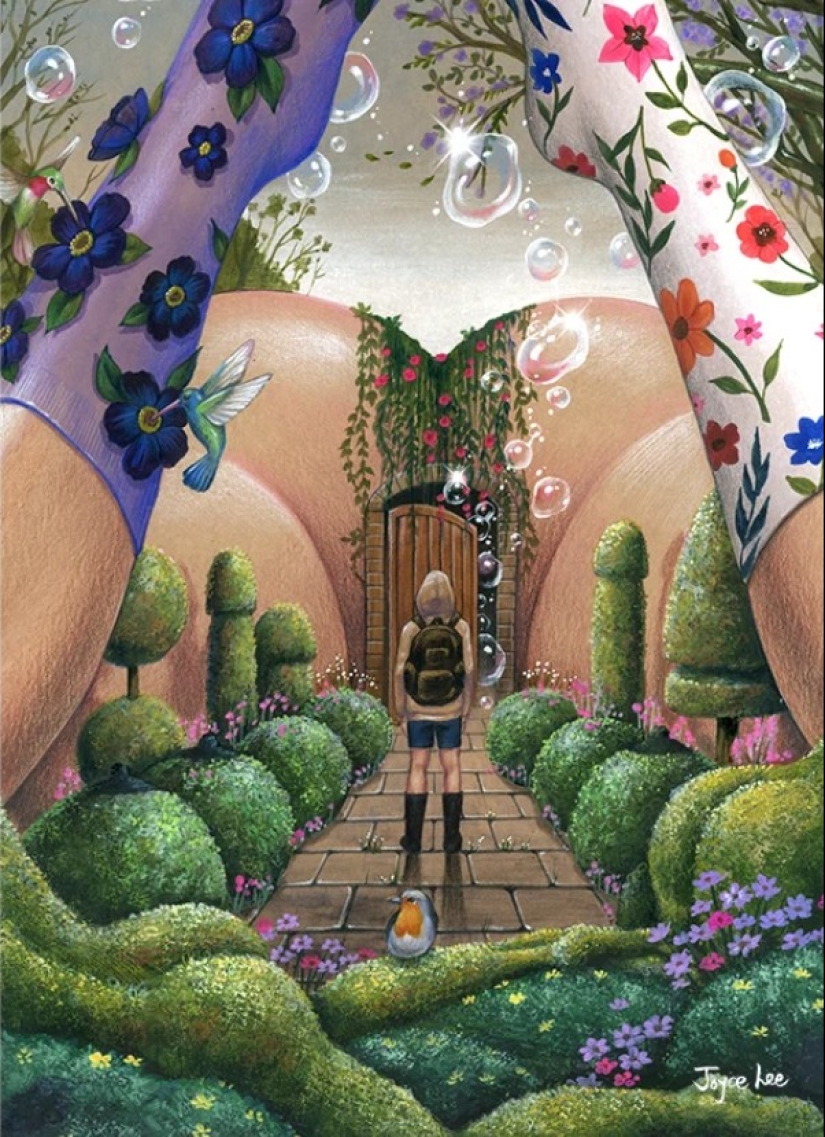 Joyce Lee - the artist called the Dali of the 21st century Joyce Lee - the artist called the Dali of the 21st century