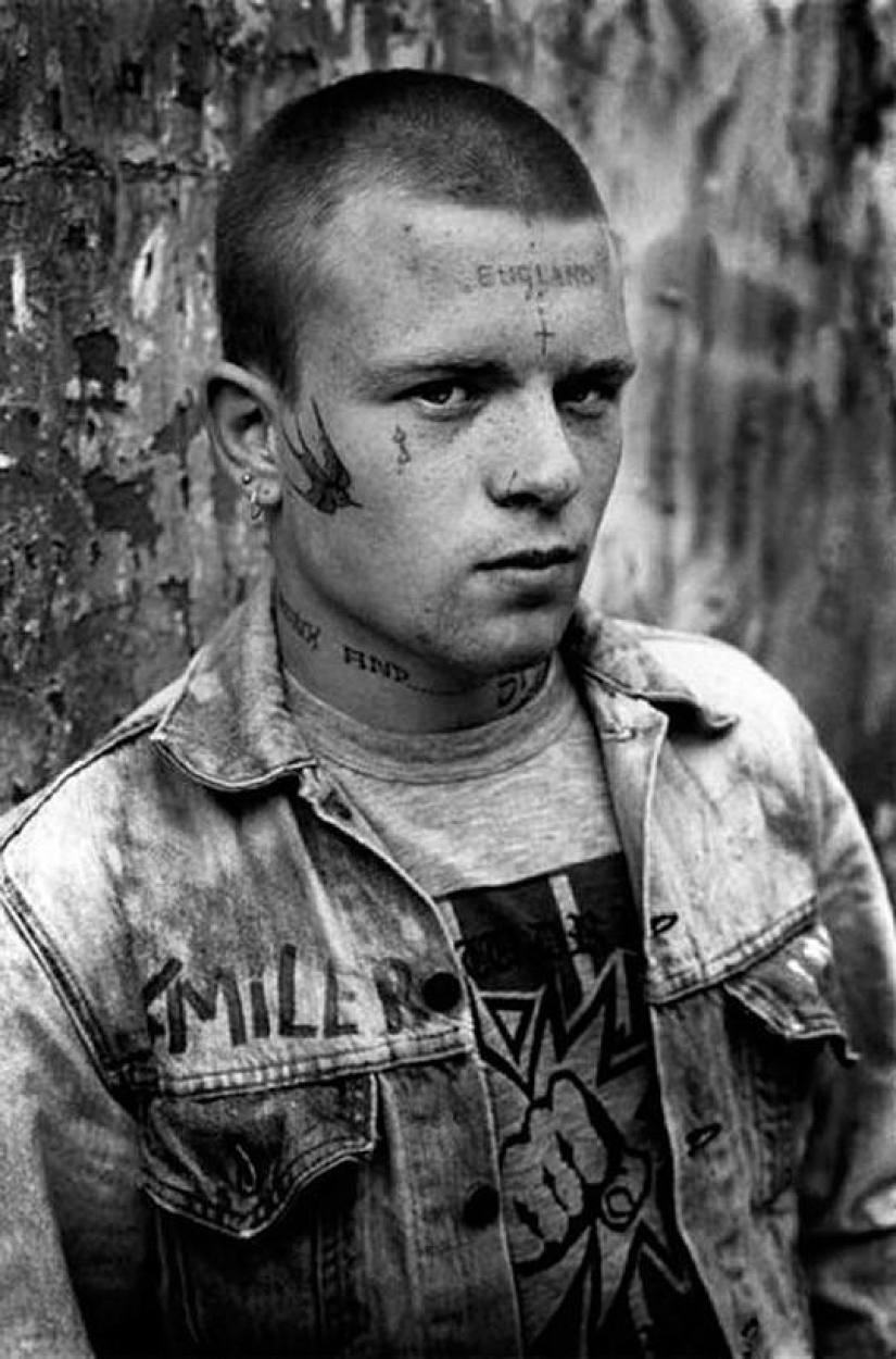 Jóvenes londinenses de los años 70 y 80 Jóvenes londinenses de los años 70 y 80