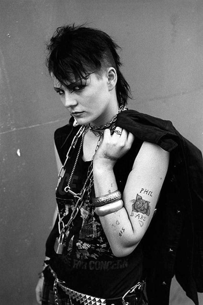 Jóvenes londinenses de los años 70 y 80 Jóvenes londinenses de los años 70 y 80