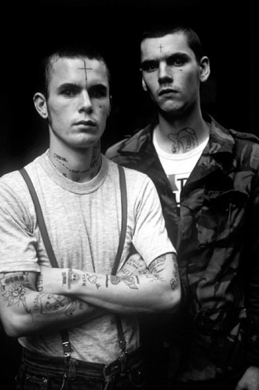 Jóvenes londinenses de los años 70 y 80 Jóvenes londinenses de los años 70 y 80