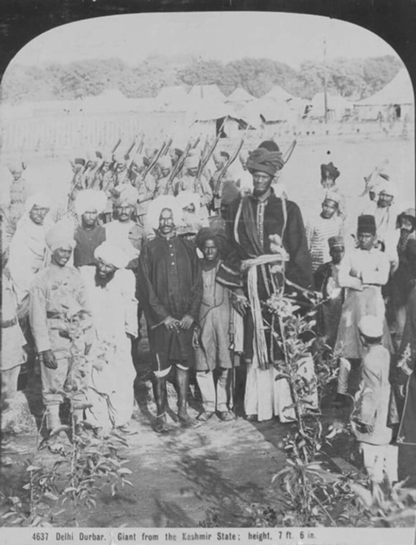Kashmiri Giants: what did the maharaja's huge guards look like Kashmiri Giants: what did the maharaja's huge guards look like