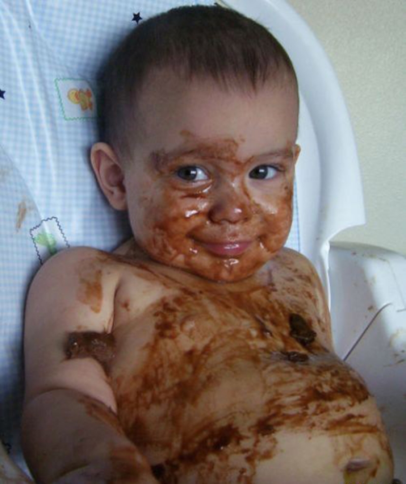 Kids are masters of doing weird stuff Kids are masters of doing weird stuff