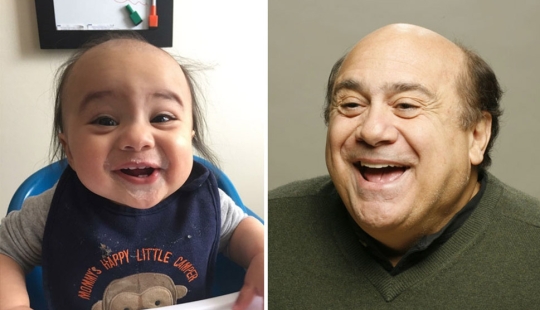 Kids who suddenly look like famous people