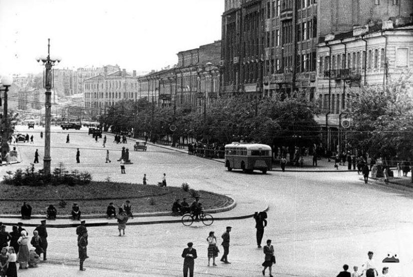 Kiev of the middle of the last century Kiev of the middle of the last century
