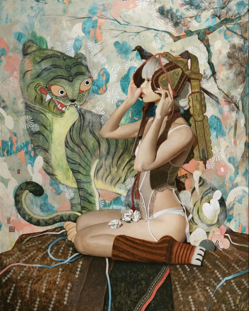 Kimonos sensuales y BDSM: el secreto de los lienzos de leche de Soey