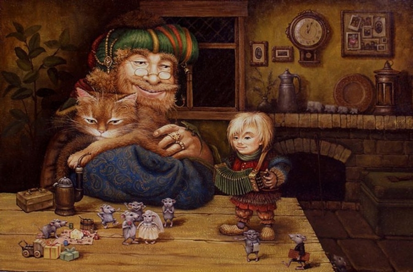 Kind cat tales by the artist Alexander Maskaev Kind cat tales by the artist Alexander Maskaev