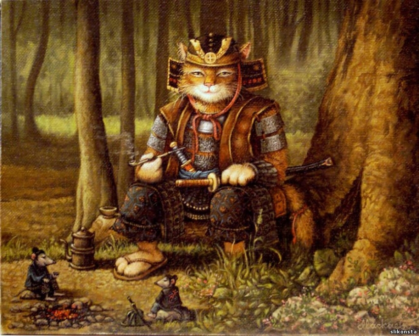 Kind cat tales by the artist Alexander Maskaev Kind cat tales by the artist Alexander Maskaev