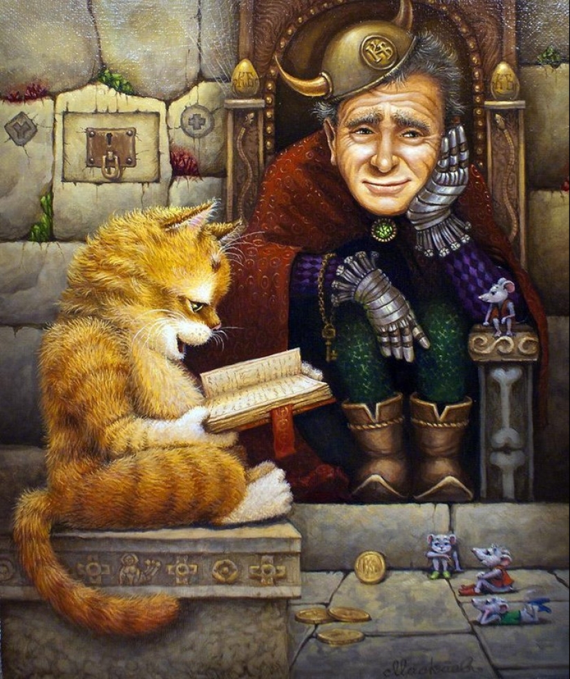 Kind cat tales by the artist Alexander Maskaev Kind cat tales by the artist Alexander Maskaev