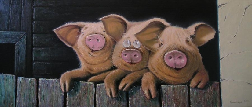 Kind painting by self-taught artist Andrey Repnikov Kind painting by self-taught artist Andrey Repnikov