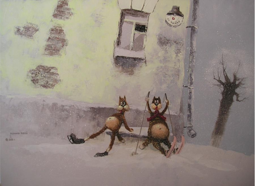 Kind painting by self-taught artist Andrey Repnikov Kind painting by self-taught artist Andrey Repnikov