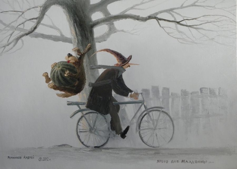 Kind painting by self-taught artist Andrey Repnikov Kind painting by self-taught artist Andrey Repnikov