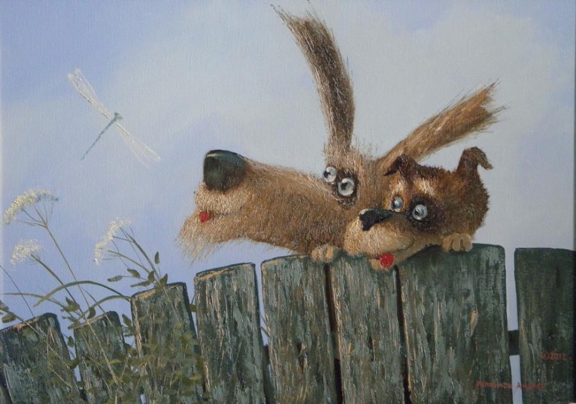 Kind painting by self-taught artist Andrey Repnikov Kind painting by self-taught artist Andrey Repnikov