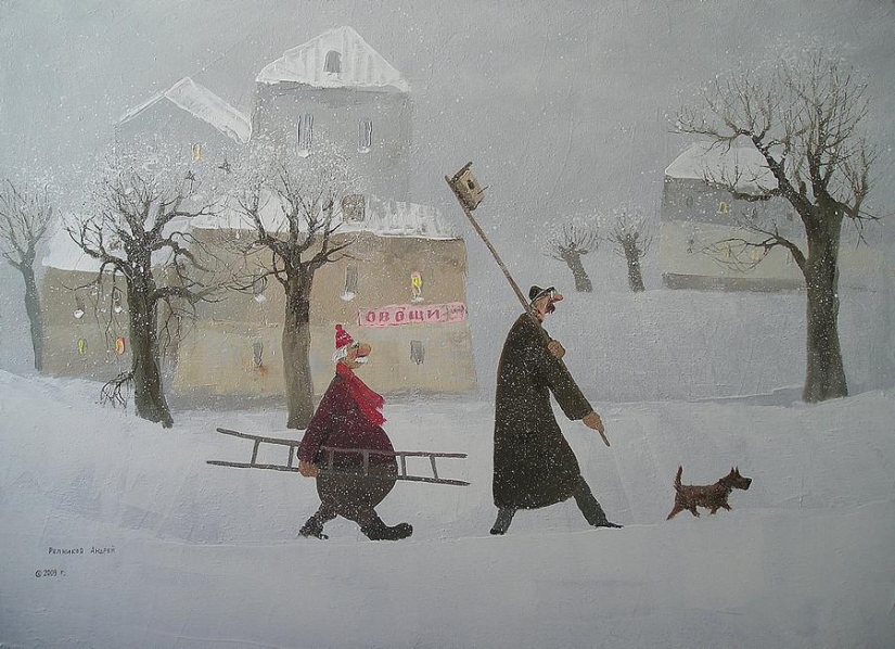 Kind painting by self-taught artist Andrey Repnikov Kind painting by self-taught artist Andrey Repnikov