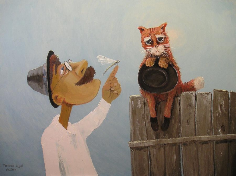 Kind painting by self-taught artist Andrey Repnikov Kind painting by self-taught artist Andrey Repnikov