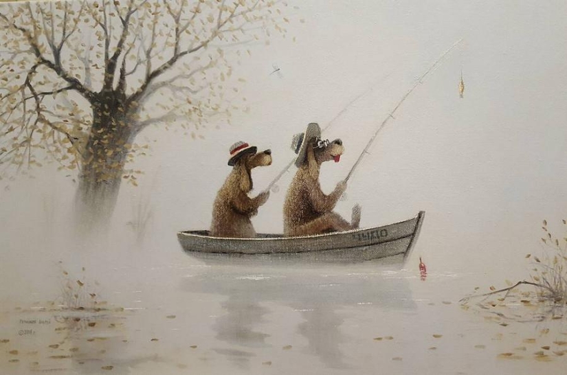 Kind painting by self-taught artist Andrey Repnikov Kind painting by self-taught artist Andrey Repnikov