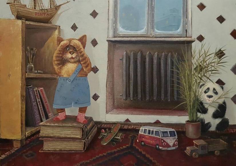 Kind painting by self-taught artist Andrey Repnikov Kind painting by self-taught artist Andrey Repnikov