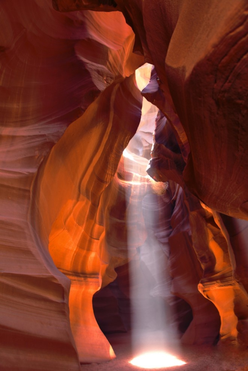 La belleza sobrenatural de Antelope Canyon