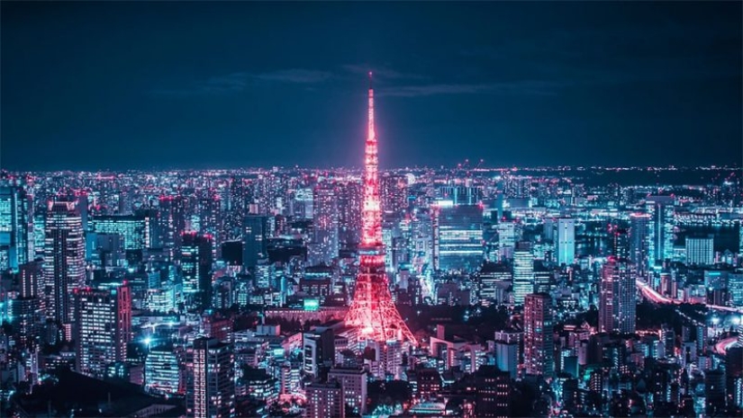 La ciudad de las luces: 15 impresionantes imágenes de Tokio por la noche desde una altura de rascacielos La ciudad de las luces: 15 impresionantes imágenes de Tokio por la noche desde una altura de rascacielos