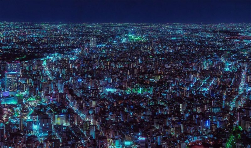La ciudad de las luces: 15 impresionantes imágenes de Tokio por la noche desde una altura de rascacielos La ciudad de las luces: 15 impresionantes imágenes de Tokio por la noche desde una altura de rascacielos