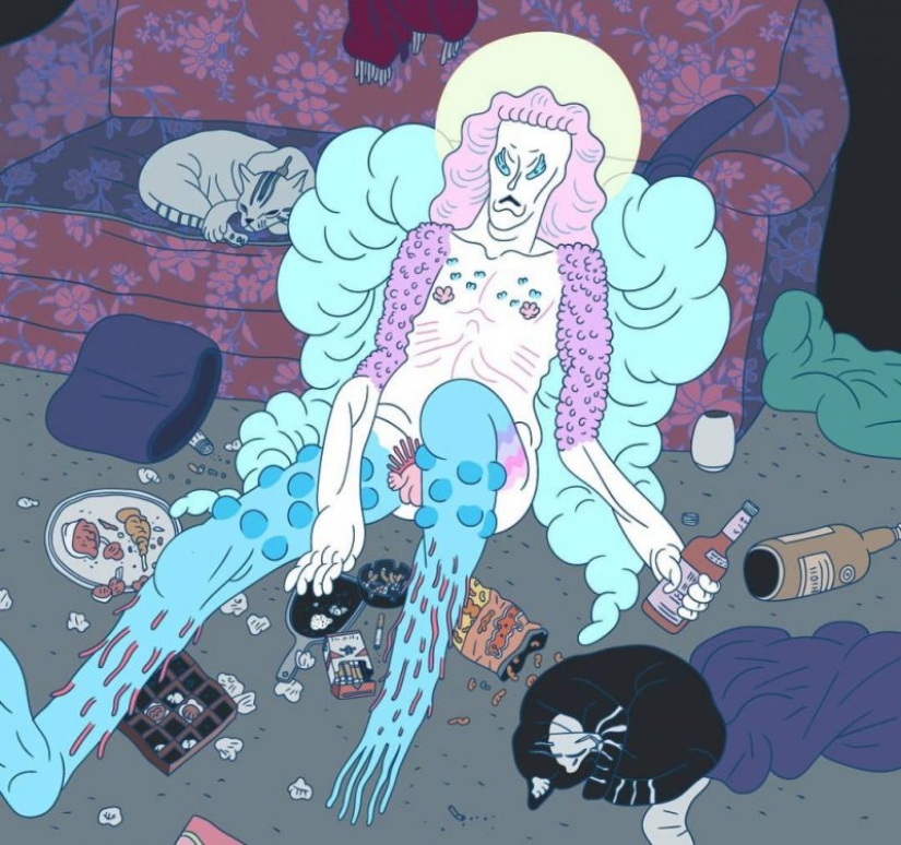 La estética de los Infiernos: un salvaje, pero fascinante artes Jesse Simpson La estética de los Infiernos: un salvaje, pero fascinante artes Jesse Simpson