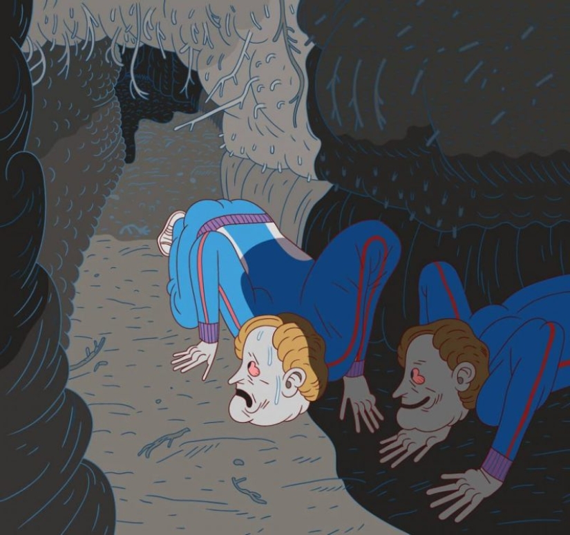 La estética de los Infiernos: un salvaje, pero fascinante artes Jesse Simpson La estética de los Infiernos: un salvaje, pero fascinante artes Jesse Simpson