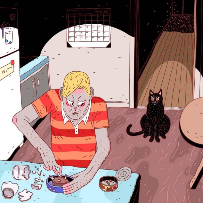 La estética de los Infiernos: un salvaje, pero fascinante artes Jesse Simpson La estética de los Infiernos: un salvaje, pero fascinante artes Jesse Simpson