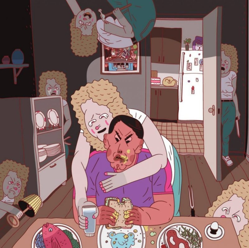 La estética de los Infiernos: un salvaje, pero fascinante artes Jesse Simpson La estética de los Infiernos: un salvaje, pero fascinante artes Jesse Simpson