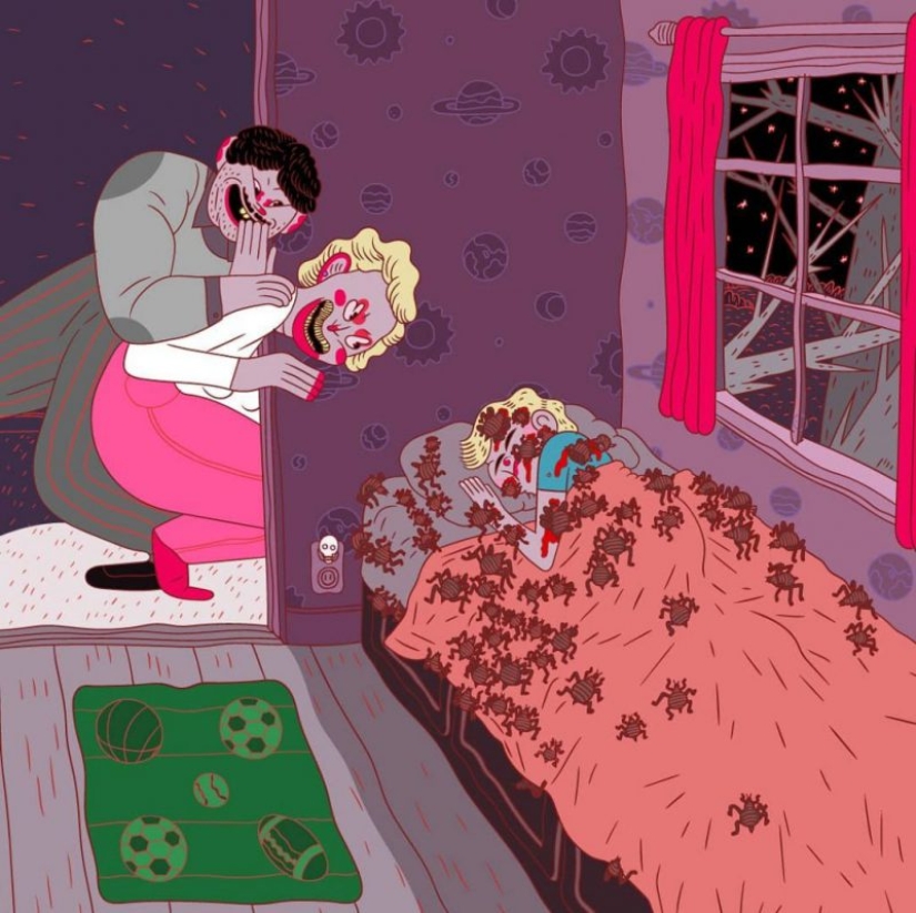 La estética de los Infiernos: un salvaje, pero fascinante artes Jesse Simpson La estética de los Infiernos: un salvaje, pero fascinante artes Jesse Simpson