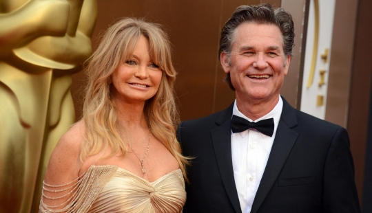 La historia de amor de la más fuerte de las parejas de Hollywood — Kurt Russell y Goldie hawn