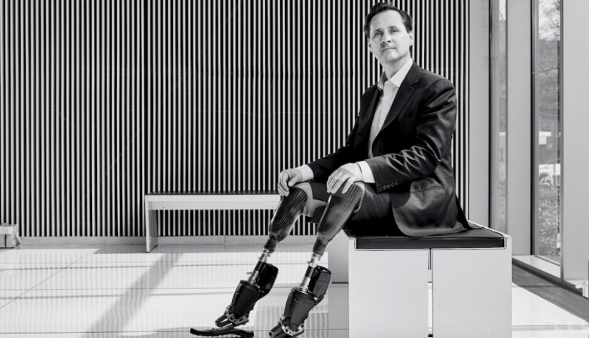 La historia de Hugh Herr, un escalador sin piernas que resultó ser más fuerte que una piedra La historia de Hugh Herr, un escalador sin piernas que resultó ser más fuerte que una piedra