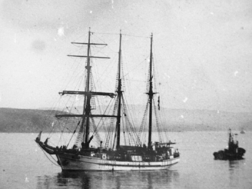 La historia de la goleta &quot;Kodor&quot;, el principal velero del cine soviético.