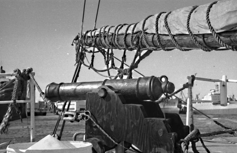 La historia de la goleta &quot;Kodor&quot;, el principal velero del cine soviético.