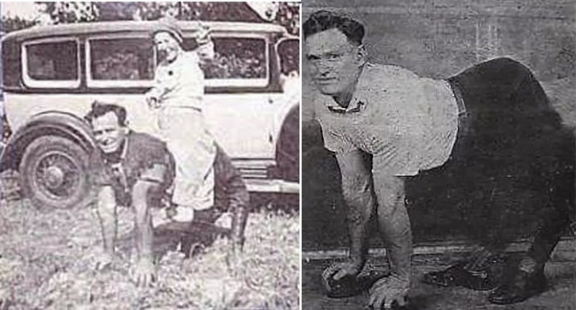 La historia del "hombre pony" de Robert Huddleston