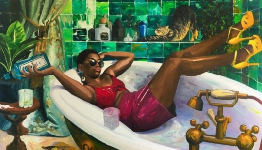 La isla paradisíaca de Reunión y sus habitantes en las pinturas de Aurélie Quenten La isla paradisíaca de Reunión y sus habitantes en las pinturas de Aurélie Quenten