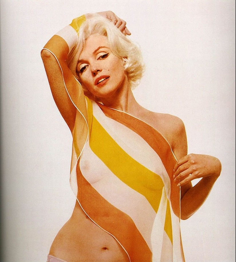 La última sesión de fotos de Marilyn Monroe