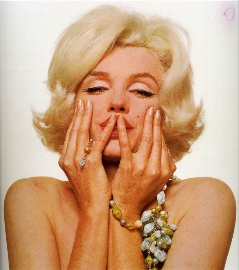 La última sesión de fotos de Marilyn Monroe