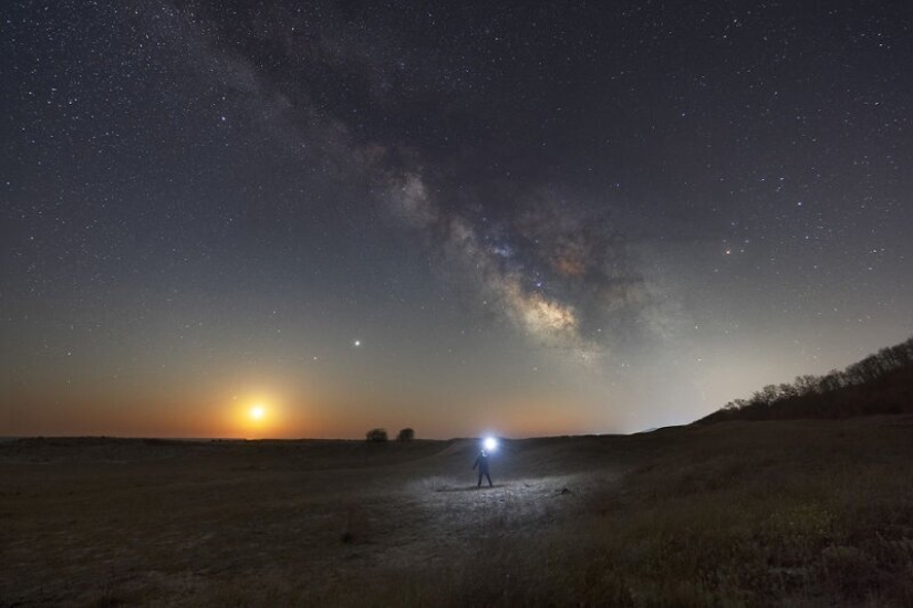 La magia del cielo estrellado: 25 maravillosas fotos del fotógrafo-enseñó a Michael Minkov