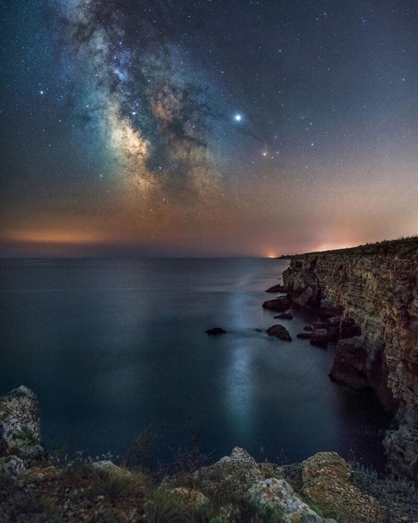 La magia del cielo estrellado: 25 maravillosas fotos del fotógrafo-enseñó a Michael Minkov