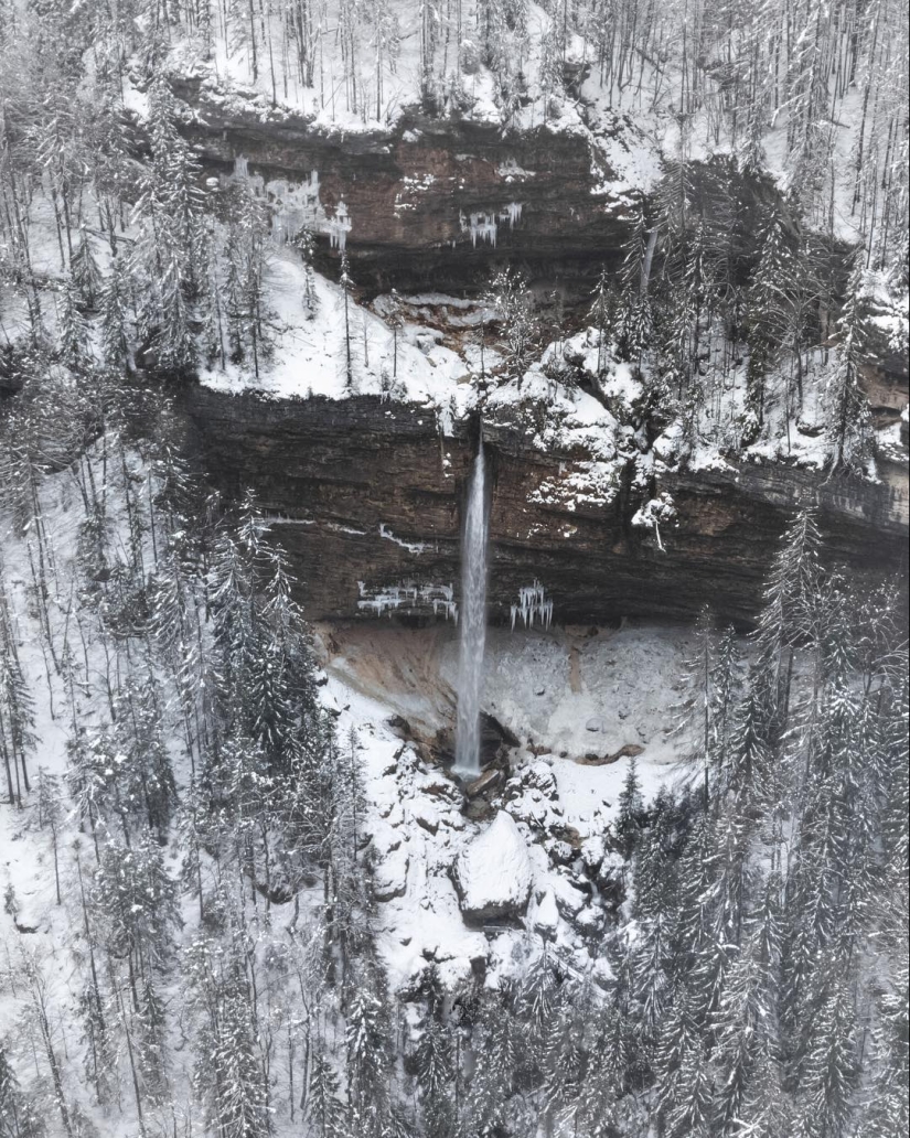 La magia del invierno en las fotos de nieve de Eric Reinhart