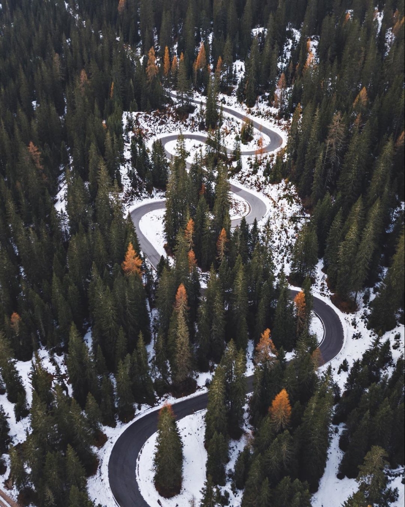 La magia del invierno en las fotos de nieve de Eric Reinhart