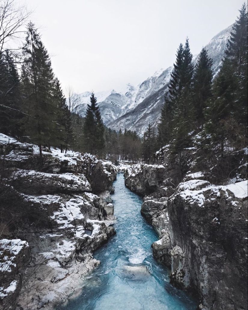 La magia del invierno en las fotos de nieve de Eric Reinhart