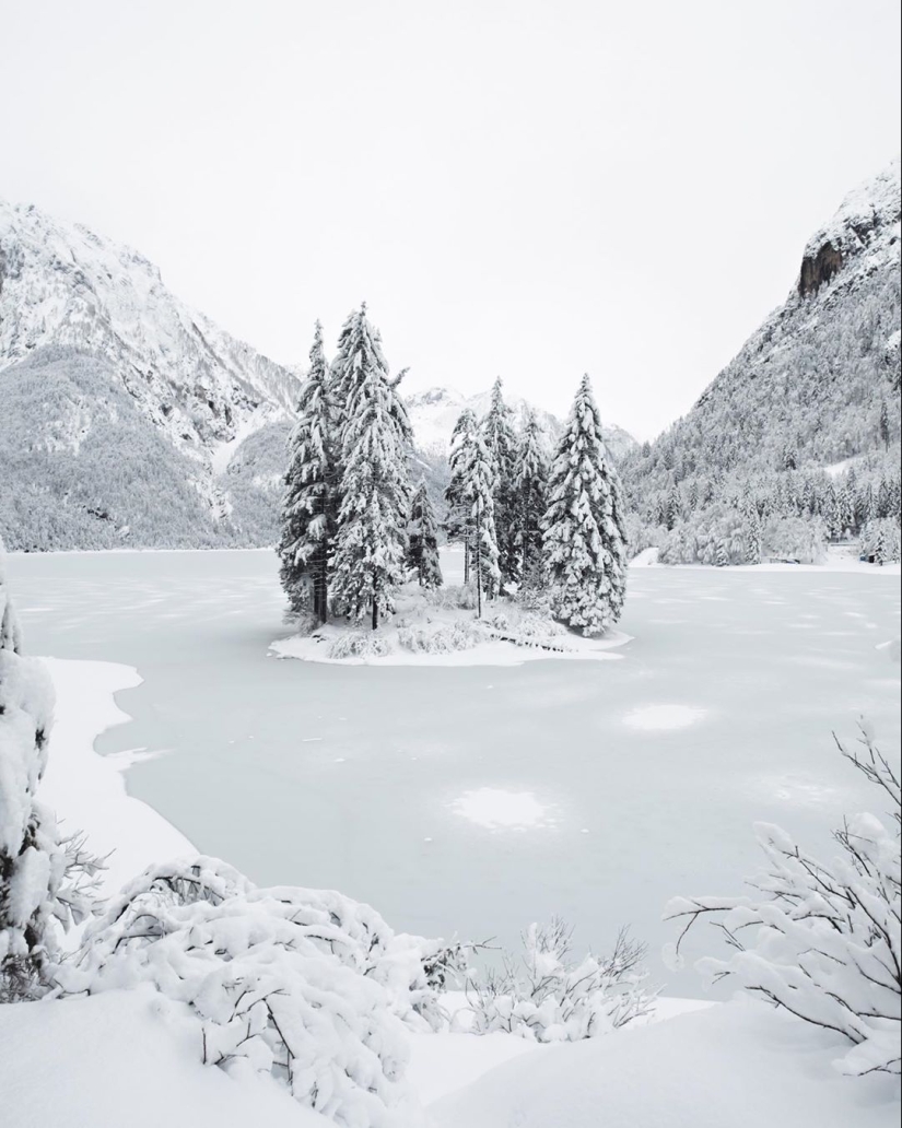 La magia del invierno en las fotos de nieve de Eric Reinhart