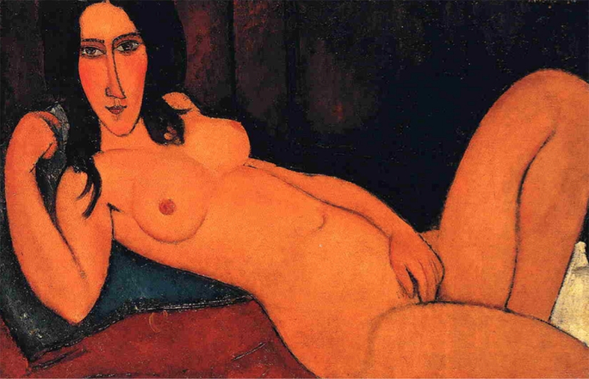 "La maldición" de Amadeo Modigliani "La maldición" de Amadeo Modigliani