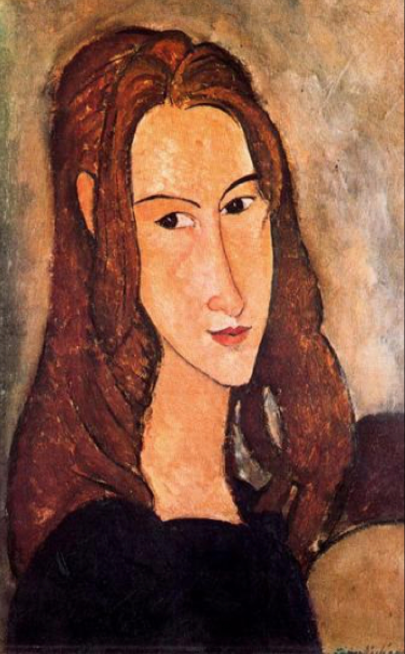 "La maldición" de Amadeo Modigliani "La maldición" de Amadeo Modigliani