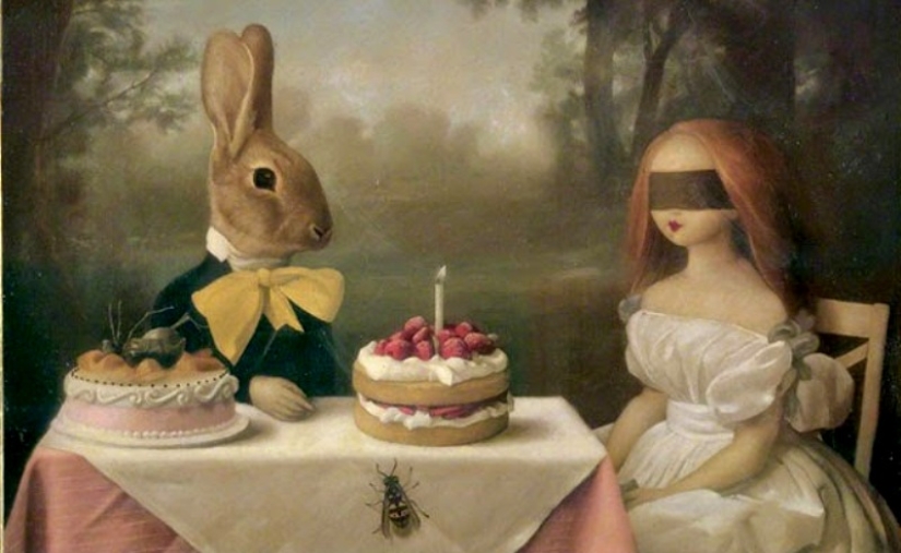 La misteriosa estética del artista surrealista Stephen Mackay