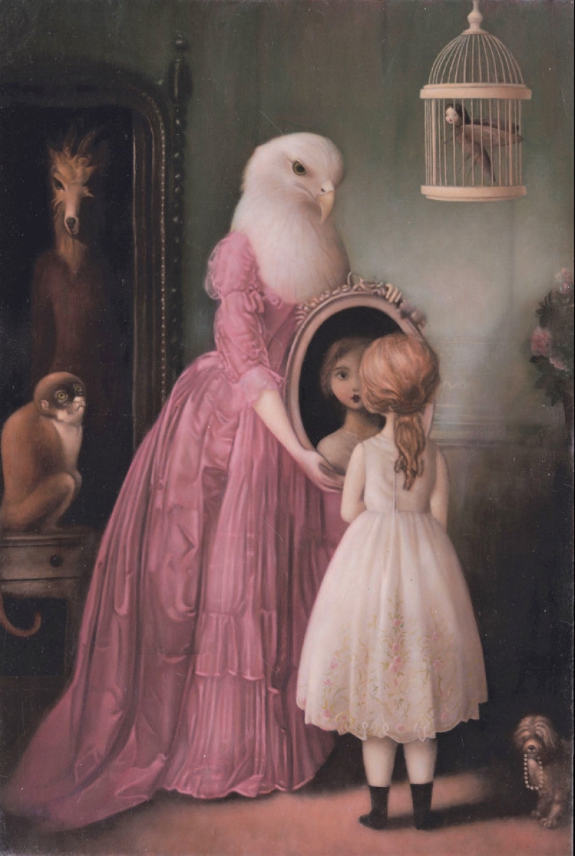 La misteriosa estética del artista surrealista Stephen Mackay