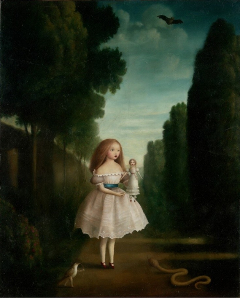 La misteriosa estética del artista surrealista Stephen Mackay