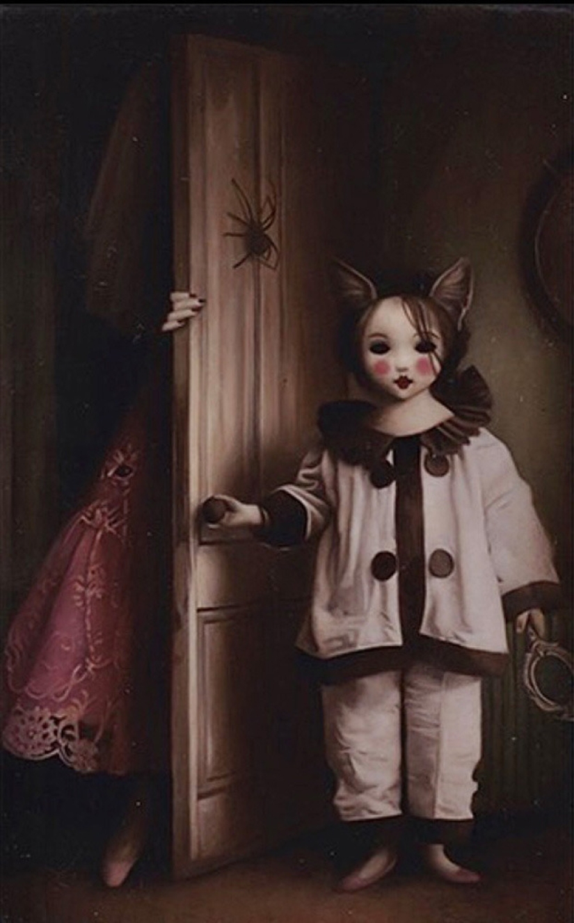 La misteriosa estética del artista surrealista Stephen Mackay