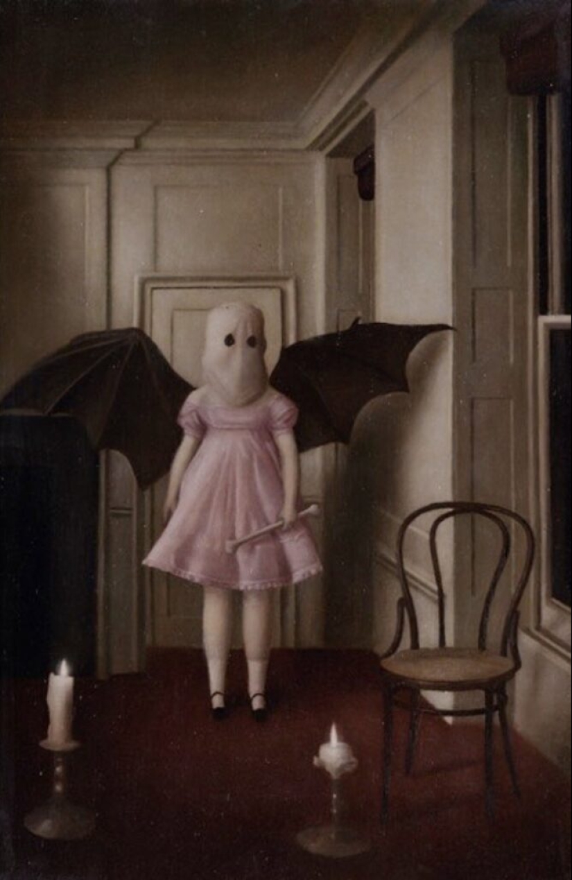 La misteriosa estética del artista surrealista Stephen Mackay